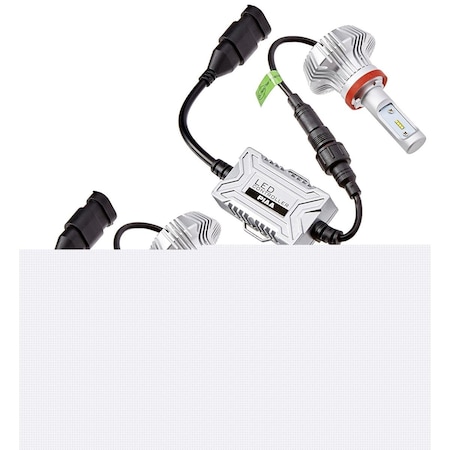 Ezgeneration 25W H11 Platinum LED Bulb Kit - White EZ361765